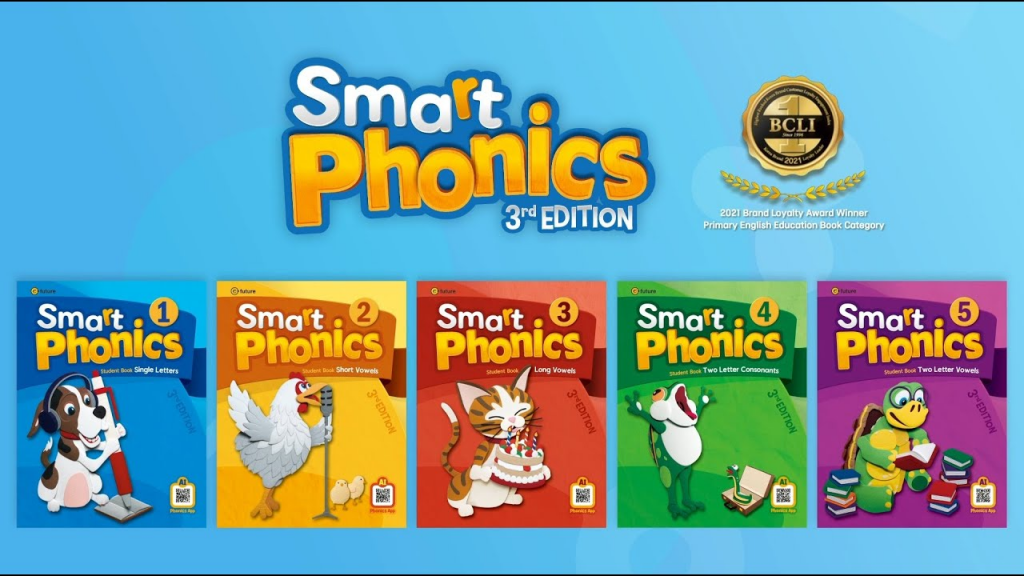 风靡全球的自然拼读课程 Smart Phonics 1-5级全套视频百度网盘下载！